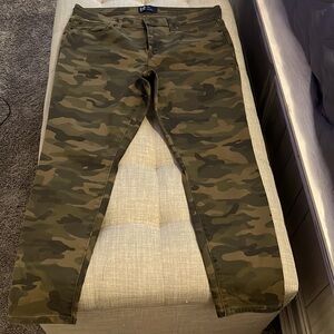 Camouflage Denim Leggings